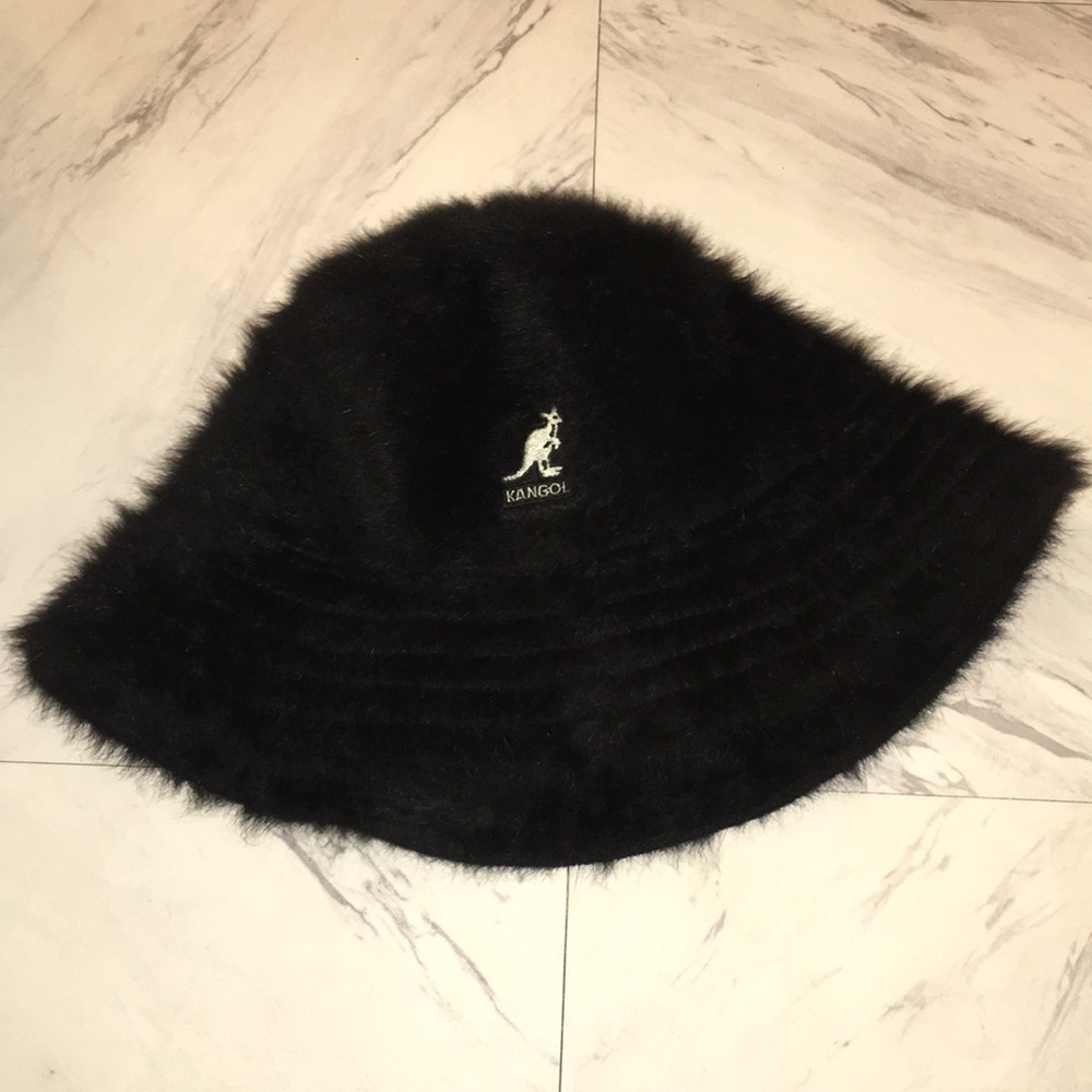 Lowest Price! Kangol Black Bucket Hat